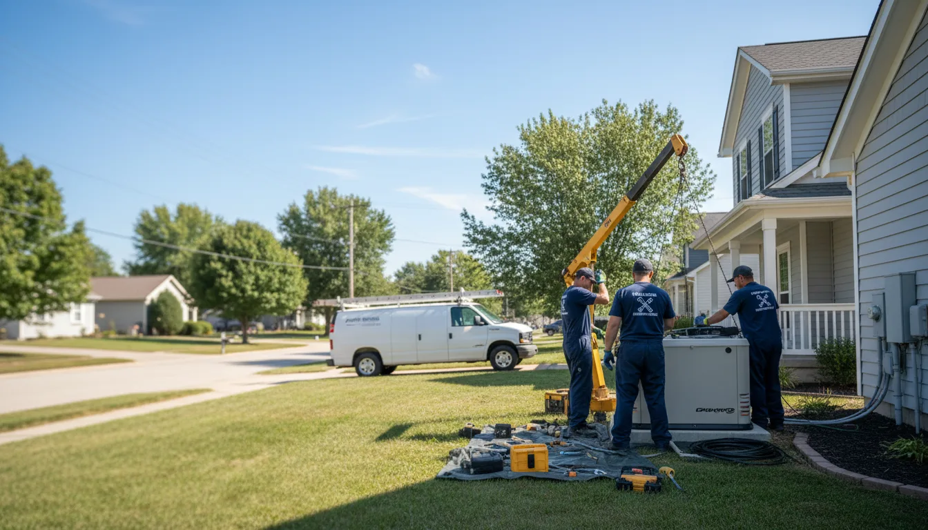 Generator Installation in Mount Morris, MI near me